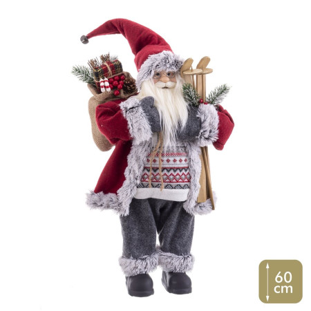 decorations de noel multicouleur bois plastique polyresine tissu 60 cm