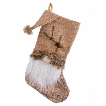 chaussette de noel tissu