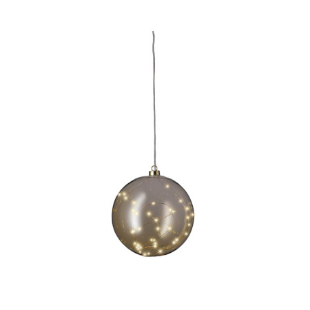 boule de noel lumineo o 21 cm a accrocher microled