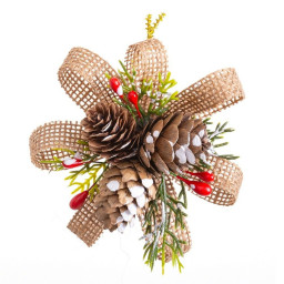 decorations de noel multicouleur naturel plastique fibre 105 x 4 x 20 cm 3 unites
