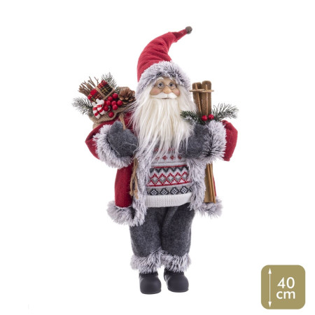 decorations de noel multicouleur bois plastique polyresine tissu 45 cm