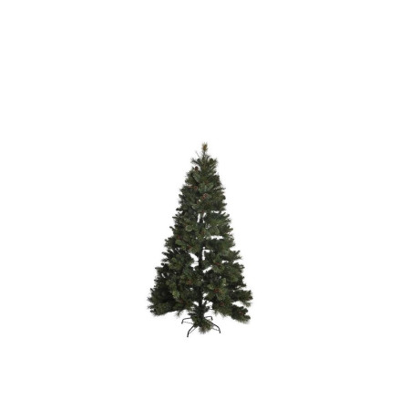 sapin de noel dkd home decor vert multicouleur pvc plastique 80 x 80 x 120 cm