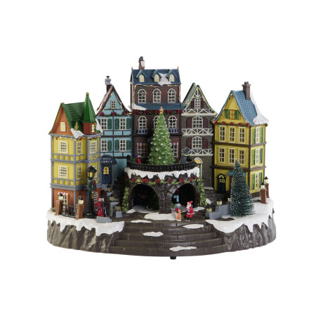 decorations de noel dkd home decor multicouleur musical 40 x 26 x 325 cm
