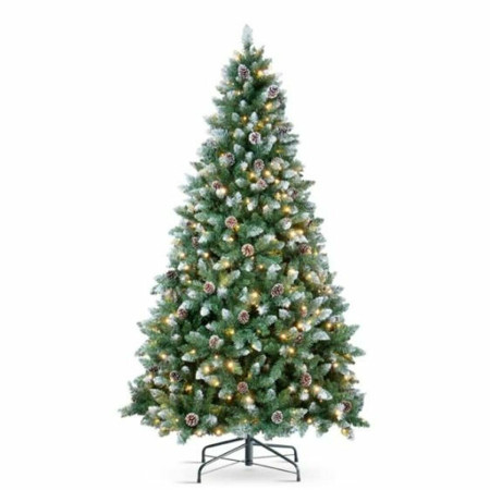 sapin de noel dkd home decor vert metal polyethylene 90 x 90 x 180 cm 180 cm