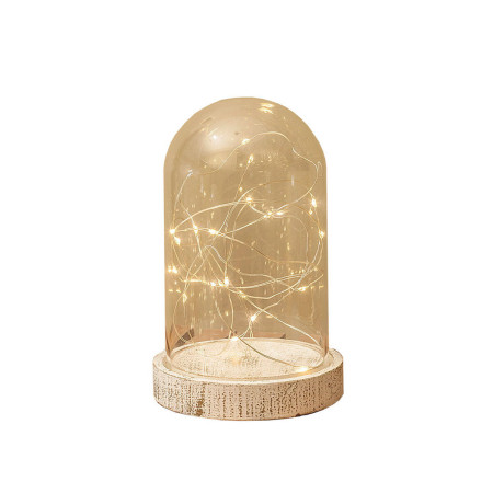 boules de noel edm verre vert tendre