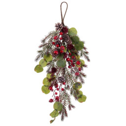 accroches portes noel multicouleur plastique foam 70 cm