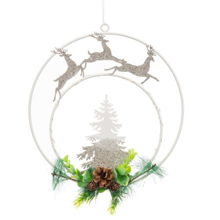 decorations de noel multicouleur metal plastique 175 x 05 x 24 cm