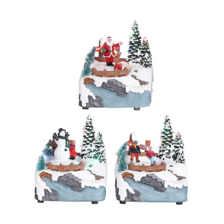 decorations de noel house of seasons noel 11 x 9 x 135 cm