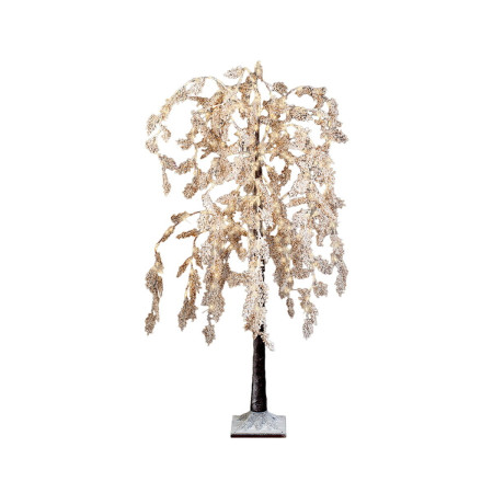 sapin de noel lumineo enneige saule o 70 x 180 cm microled
