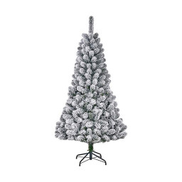 sapin de noel black box trees givre 86 x 155 cm