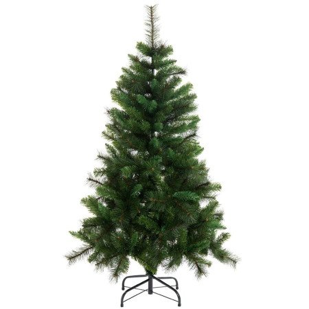 sapin de noel vert pvc metal polyethylene 180 cm