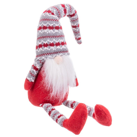 decorations de noel rouge multicouleur sable tissu 60 cm
