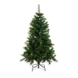 sapin de noel vert pvc metal polyethylene 150 cm