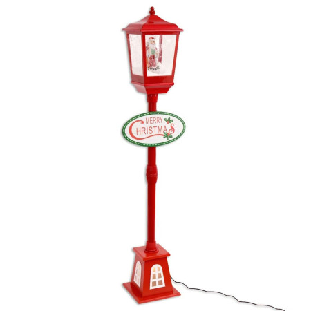 decorations de noel rouge multicouleur bois resine noel 135 cm