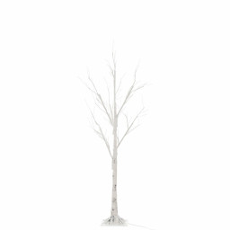 sapin de noel blanc metal