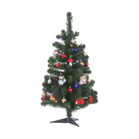sapin de noel house of seasons 90 cm 3 unites 1 unite