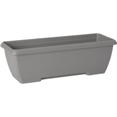 Jardiniere - GARDEN ID Teramo - Noir 60 cm - Solidité - Réserve d'eau intégrée - Recy Jardiniere - GARDEN ID Teramo - Noir 60 cm - Solidité - Réserve d'eau intégrée - Recy