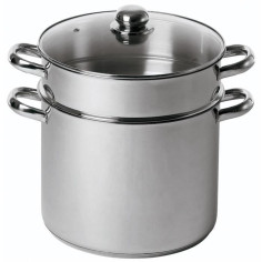Couscoussier - BAUMALU - Tous feux dont induction - Inox droit - 20 cm Couscoussier - BAUMALU - Tous feux dont induction - Inox droit - 20 cm