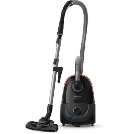 Aspirateur avec sac - PHILIPS - XD5123/10 - Série 5000 - 900W - Noir intense