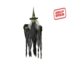 Décoration d'Halloween 60 cm Sorcière