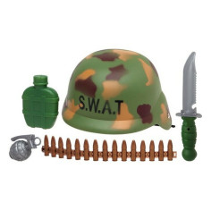 Set de Police Heroes 38368 (5 pcs) Vert Camouflage 33 x 28 cm Set de Police Heroes 38368 (5 pcs) Vert Camouflage 33 x 28 cm