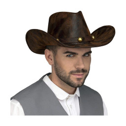 Chapeau de Cowboy My Other Me Marron
