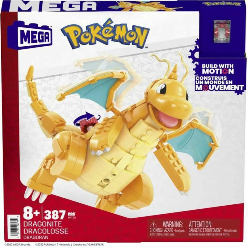 Set de construction Mega Construx Mega Pokémon Dragon 387 Pi - Zoma