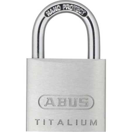 Cadenas - ABUS - 64TI/30 Titalium - Corps aluminium - Clé paracentrique - Risque de vol moyen
