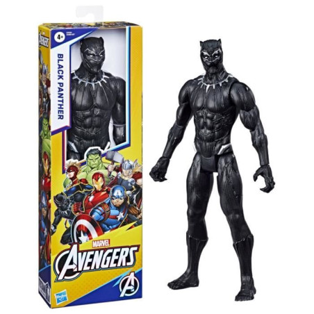 Figurine Black Panther 30&nbsp;cm, jouet Avengers Titan Hero Series pour enfants a partir de 4 ans, Marvel