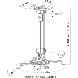 Pupitre Techly ICA-PM 18S