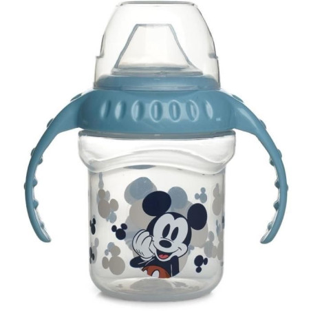Tasse a poignée - THERMOBABY - Sippy 250 ml - Bec silicone - Anti-fuites - Mickey Cool