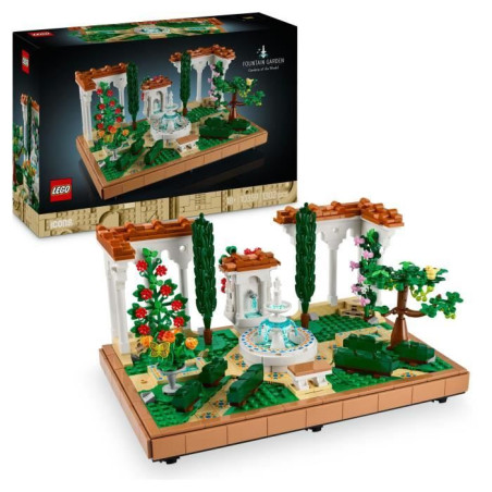 LEGO Icons 10359 Le jardin andalou Cadeau pour adultes amateurs de jardinage et de voyages