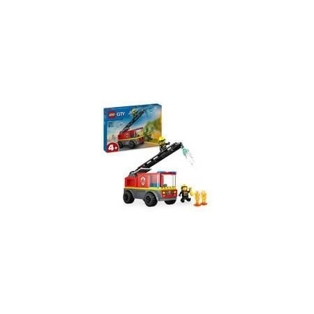LEGO City 60463 Camion de pompiers avec échelle - Jeu de construction - Enfants des 4 ans