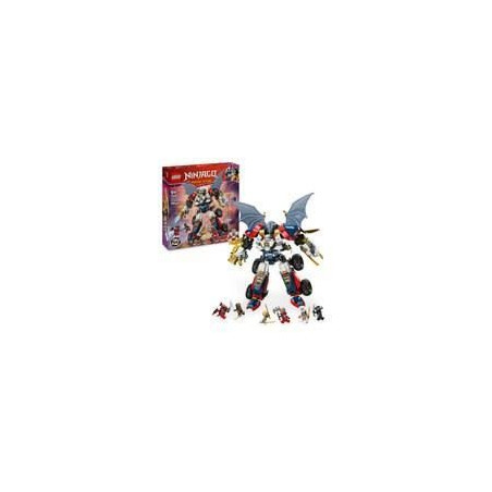 LEGO NINJAGO 71834 Le robot ultra combo de Zane - Jeu de construction 4-en-1 des 9 ans