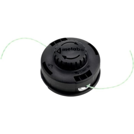 Bobine de rechange - METABO - 4 m - Systeme a deux fils - Réglage facile - Compatible débroussailleuses