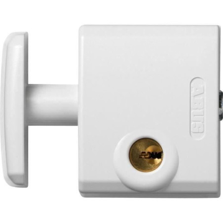Verrou - ABUS - FTS3002 S KA AL0125 - Sécurité pour fenetres en alu, bois, plastique - Clé nécessaire uniquement pour l'ouve