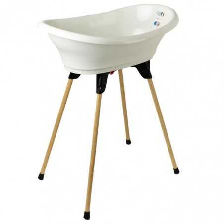 Kit baignoire VASCO Blanc Muguet : baignoire + pieds + tuyau de vidange - THERMOBABY