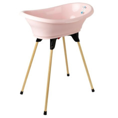 THERMOBABY KIT BAIGNOIRE VASCO Rose Poudré : baignoire + pieds + tuyau de vidange THERMOBABY KIT BAIGNOIRE VASCO Rose Poudré : baignoire + pieds + tuyau de vidange
