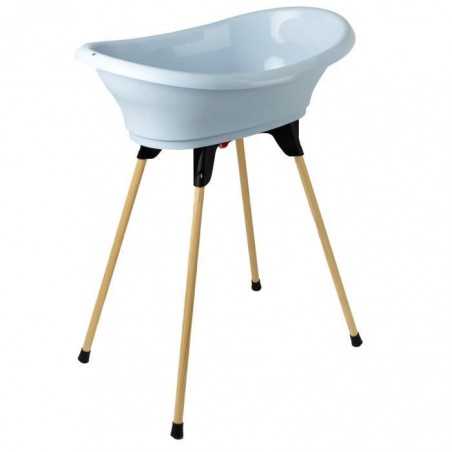 Kit baignoire VASCO Fleur Bleue - 3 en 1 - 800*500*270 - Bleu - THERMOBABY
