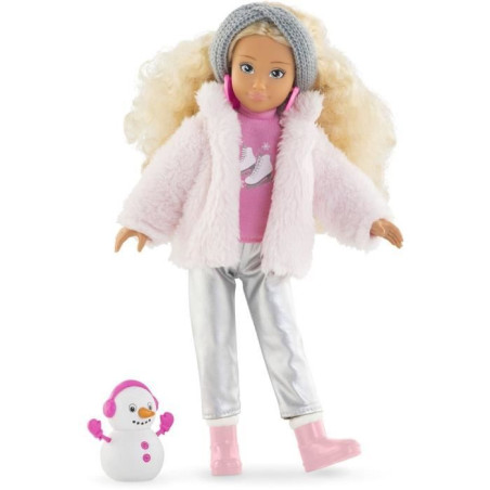 Poupée mannequin - COROLLE - Valentine a la Montagne - 28 cm - 4 accessoires - des 4 ans