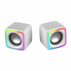 Haut-parleurs de PC Mars Gaming MSCUBEW 8W Blanc 4 W Haut-parleurs de PC Mars Gaming MSCUBEW 8W Blanc 4 W