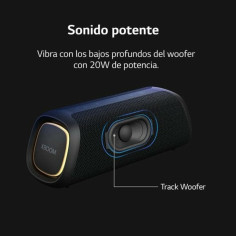 Haut-parleurs bluetooth portables LG Gris 20 W Haut-parleurs bluetooth portables LG Gris 20 W