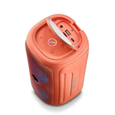 Haut-parleurs bluetooth portables NGS ROLLERBEASTCORAL Corail Haut-parleurs bluetooth portables NGS ROLLERBEASTCORAL Corail