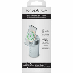 Haut-parleurs bluetooth portables Force Play BigBen 20 W Gris