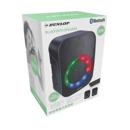 Haut-parleurs bluetooth Dunlop TWS 20 W Noir