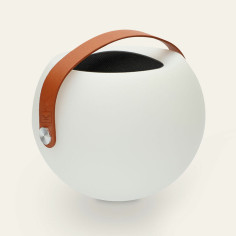 Haut-parleur Bluetooth avec Lampe LED KSIX Bubble Blanc 5 W Portable Haut-parleur Bluetooth avec Lampe LED KSIX Bubble Blanc 5 W Portable
