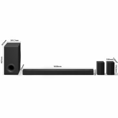 Barre audio LG S80TR.DEUSLLK Noir 580 W Barre audio LG S80TR.DEUSLLK Noir 580 W