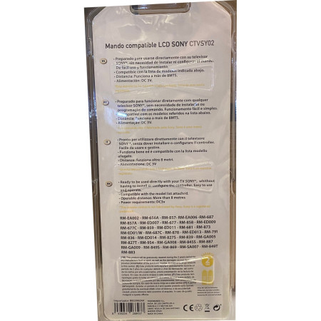 Télécommande Universelle pour Sony Motorola (4 pcs)