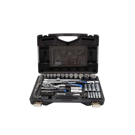 Douille+cliquet coffret 85p dx