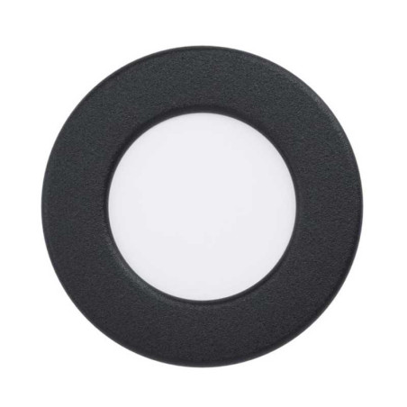 FUEVA5 Spot encastré noir LED 2,7W dim 86/75 IP44 SDB